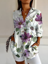 Violette blomster