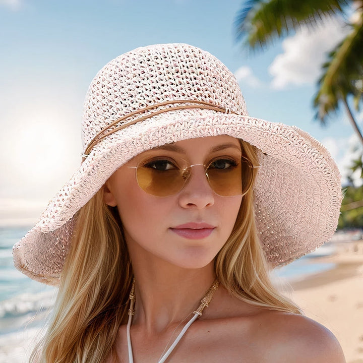 Women's Wide Brim Summer Beach Hat